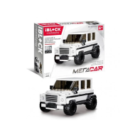 Конструктор IBLOCK МЕГАCAR Белый внедорожник 265 деталей PL-921-304