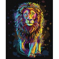Картина по номерам "Гордость джунглей" 40х50см КНО4390