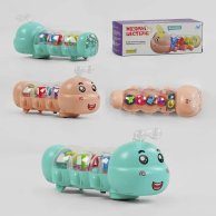 Музыкальная игрушка WToys Гусеница с шестернями и эффектами, 62086