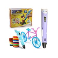 3D Ручка Bambi New с трафаретами, ABS, PLA, в ассортименте DX008