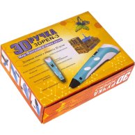 3D Ручка Bambi New с трафаретами, ABS, PLA, в ассортименте DX008
