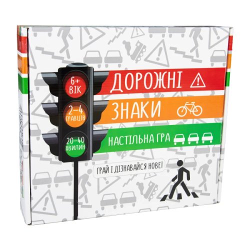 Настольная игра Strateg Дорожные знаки 30245