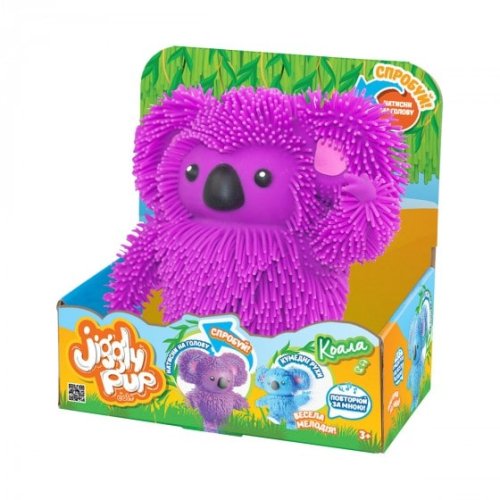 Интерактивная игрушка Jiggly Pup - Зажигательная коала (фиолетовая) (JP007-PU)