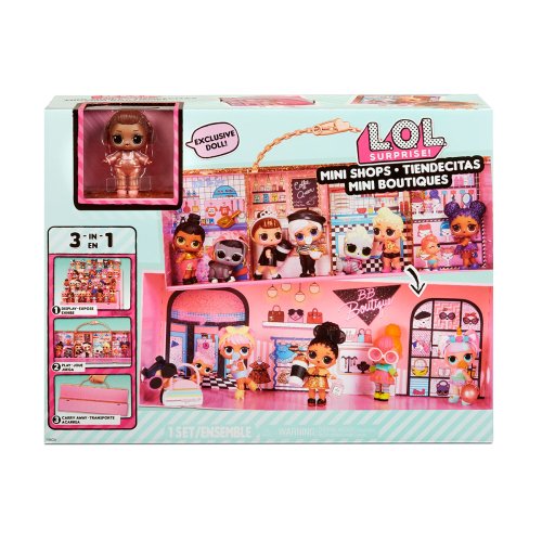 Игровой набор с куклой L.O.L. Surprise! - Маленькие магазинчики 3-в-1 (576297)