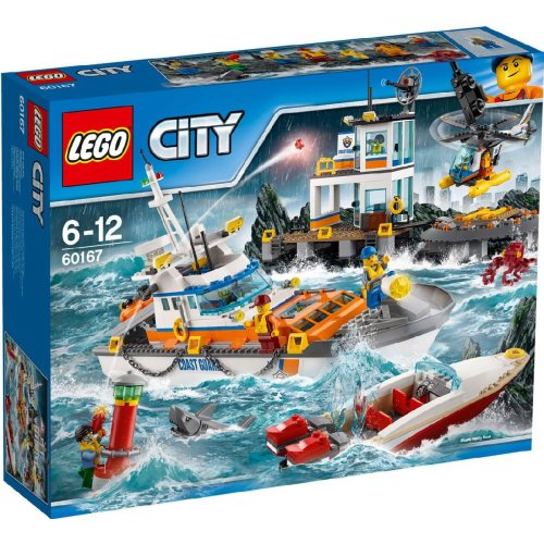 Конструктор Lego City Штаб-квартира береговой охраны (60167)