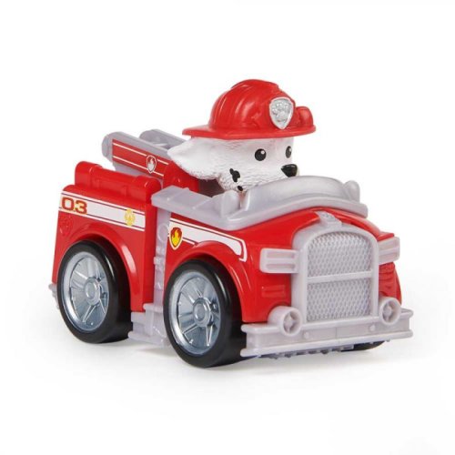 Игровой набор Paw Patrol Мини спасательный автомобиль с водителем Маршал SM17791/4564