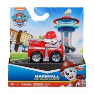Игровой набор Paw Patrol Мини спасательный автомобиль с водителем Маршал SM17791/4564