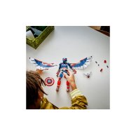 Конструктор Lego Marvel Фигурка Сэм Уилсон Новый Капитан Америка, 359 деталей 76296