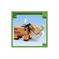 Конструктор Lego Minecraft Засада возле портала в Нижнем мире, 352 детали 21255