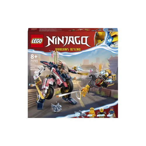 Конструктор Lego Ninjago Гоночный робобайк-трансформер Соры, 384 детали 71792