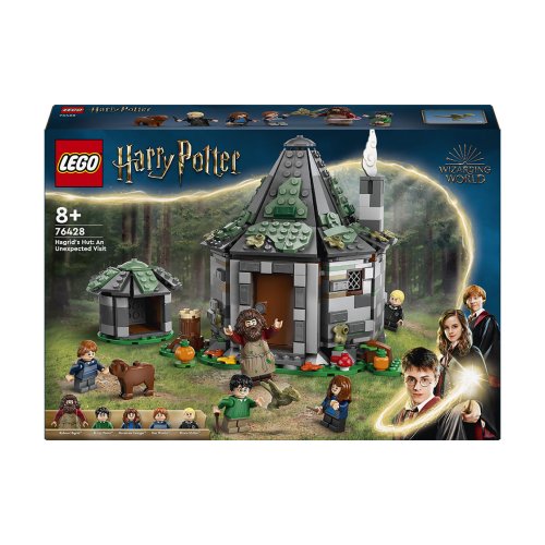 Конструктор Lego Harry Potter Домик Хагрида: Неожиданные гости, 896 деталей 76428