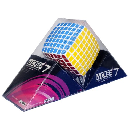 Головоломка Кубик V-CUBE 7х7 белый круглый