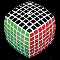 Головоломка Кубик V-CUBE 7х7 белый круглый
