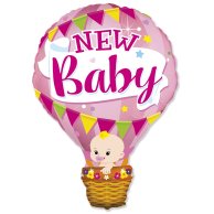 Гелиевый шар фольга Воздушный шар с девочкой (3207-3044)