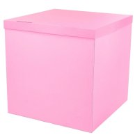 Коробка сюрприз для шаров розовая (3302-0157)