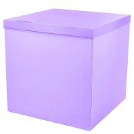 Коробка сюрприз для шаров лаванда (3302-0165)