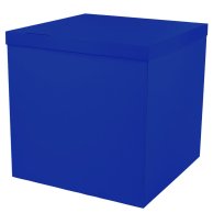 Коробка сюрприз для шаров темно-синяя (3302-0166)