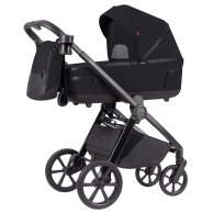 Коляска универсальная Carrello Omega CRL-6540/1 Cosmo Black (2in1) + adapters