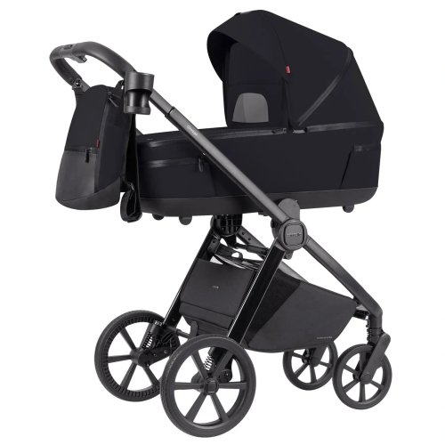 Коляска универсальная Carrello Omega CRL-6540/1 Cosmo Black (2in1) + adapters