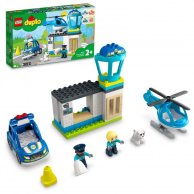 Конструктор Lego Duplo Полицейский участок и вертолет, 40 деталей 10959