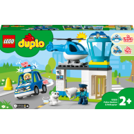 Конструктор Lego Duplo Полицейский участок и вертолет, 40 деталей 10959