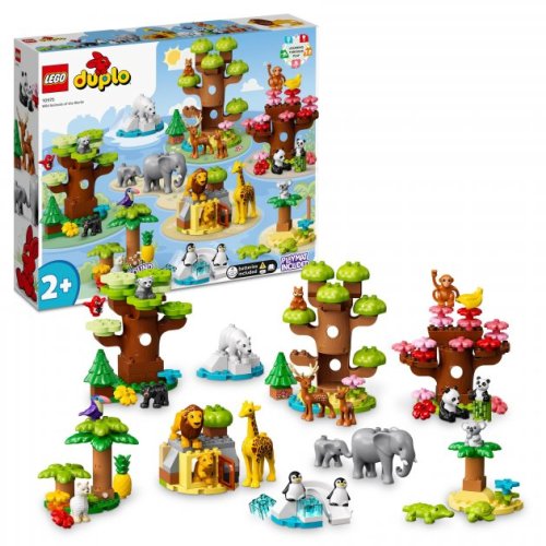 Конструктор Lego Duplo Дикие животные мира, 142 детали 10975