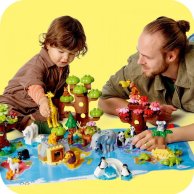 Конструктор Lego Duplo Дикие животные мира, 142 детали 10975
