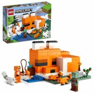 Конструктор Lego Minecraft Лисья нора, 193 детали 21178