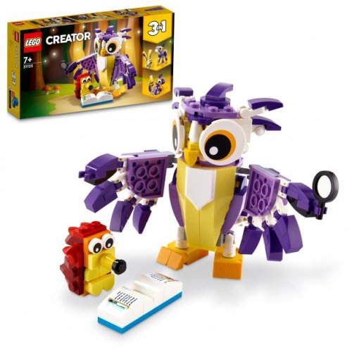 Конструктор Lego Creator Удивительные лесные существа, 175 деталей 31125