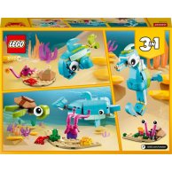 LEGO 31128 Конструктор Дельфин и черепаха