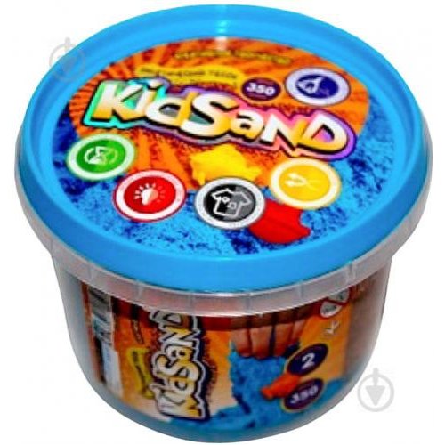 Кинетический песок "KidSand" банка 350г (KS-01-03)
