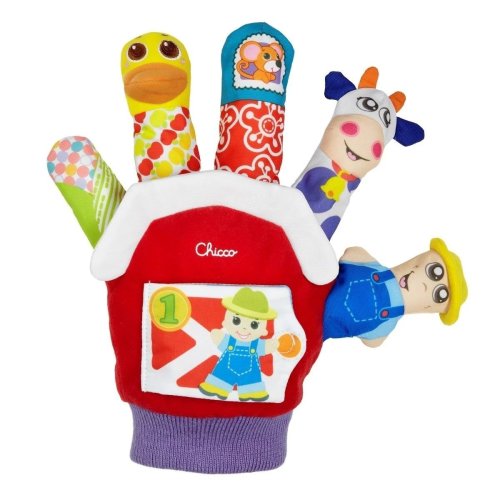 Игрушечная перчатка Chicco "Ферма" (07651.00)