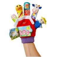 Игрушечная перчатка Chicco "Ферма" (07651.00)