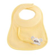Слюнявчик Chicco Milky, 0 м+, 2 шт., голубой 16300.20
