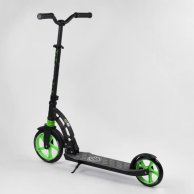 Самокат двухколесный, колеса PU, Best Scooter зеленый 62798