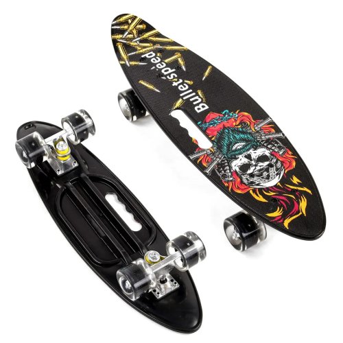 Пенни борд с PU колесами с подсветкой Best Board A 51722