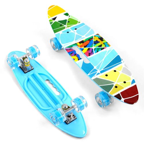 Пенни борд с PU колесами с подсветкой Best Board A 62470