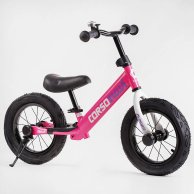 Велобег (беговел) Corso 12" Navi, розовый RD-1770