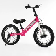 Велобег (беговел) Corso 14" Run, розовый RJ-15255