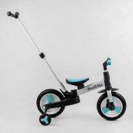 Велосипед-трансформер Best Trike, колеса PU 10", черно-голубой 56659
