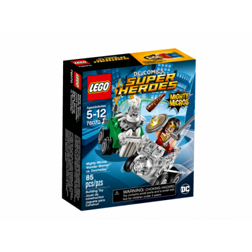 Конструктор Lego DC Super Hero Girls Mighty Micros Чудо-Женщина против Думсдея (76070)