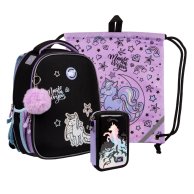 Набор YES Рюкзак, пенал, сумка для обуви H-100_Collection Magic Unicorn Единорог 559794