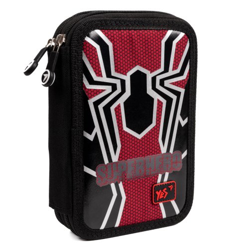 Твердый двойной пенал YES HP-01 Spider Человек Паук 533545