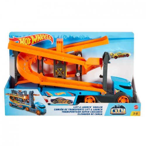 Грузовик-транспортер "Крутой спуск" Hot Wheels GNM62