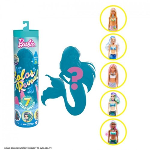 Кукла "Яркое превращение" Barbie, cерия 4 (в асс.)