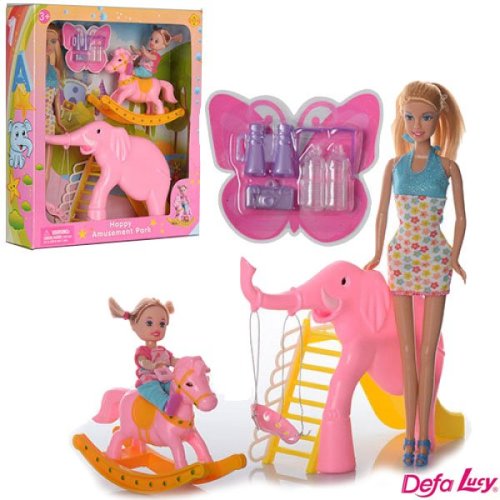 Игровой набор Defa кукла и дочка (8241)