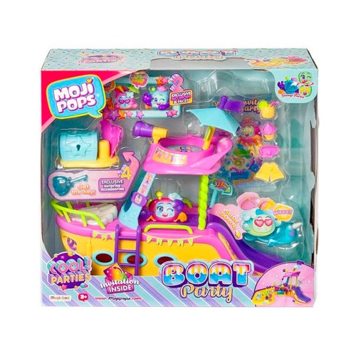 Игровой набор Moji Pops S1 Вечеринка на яхте, 2 фигурки PMPSP112IN30