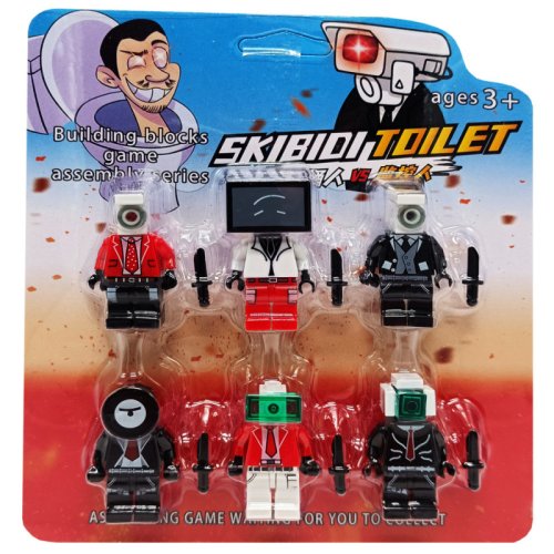 Набор фигурок Skibidi Toilet 85026
