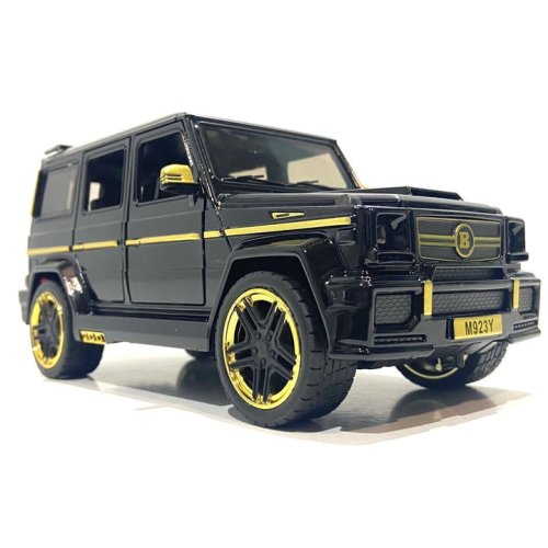 Металлическая машинка АвтоСвіт Mercedes-Benz G 63 AMG инерционная, черная, 1:24, 19 см AP-1862
