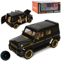 Металлическая машинка АвтоСвіт Mercedes-Benz G 63 AMG инерционная, черная, 1:24, 19 см AP-1862